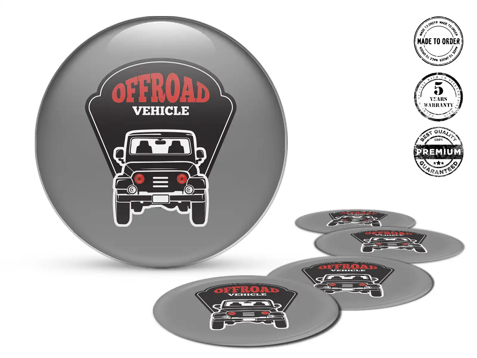 Epoxy-Dome Sticker Premium Look Limitiert Dome X